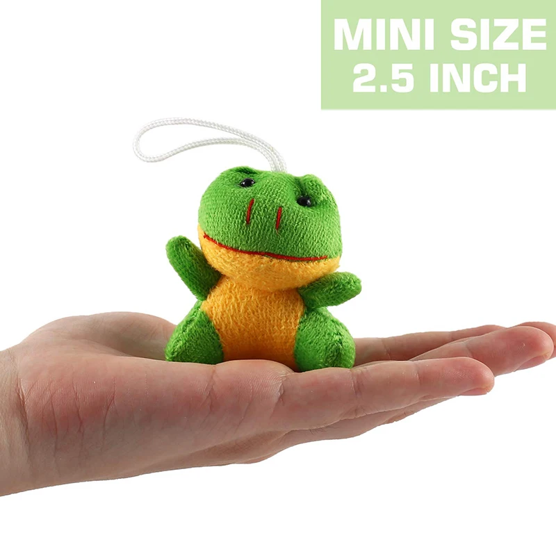 Plush keychain 24 Mini Plush Animal Keychain Set Small Plush Keychain Decoration for Party Favor Teacher Student Award Goody Bag Filler Gift