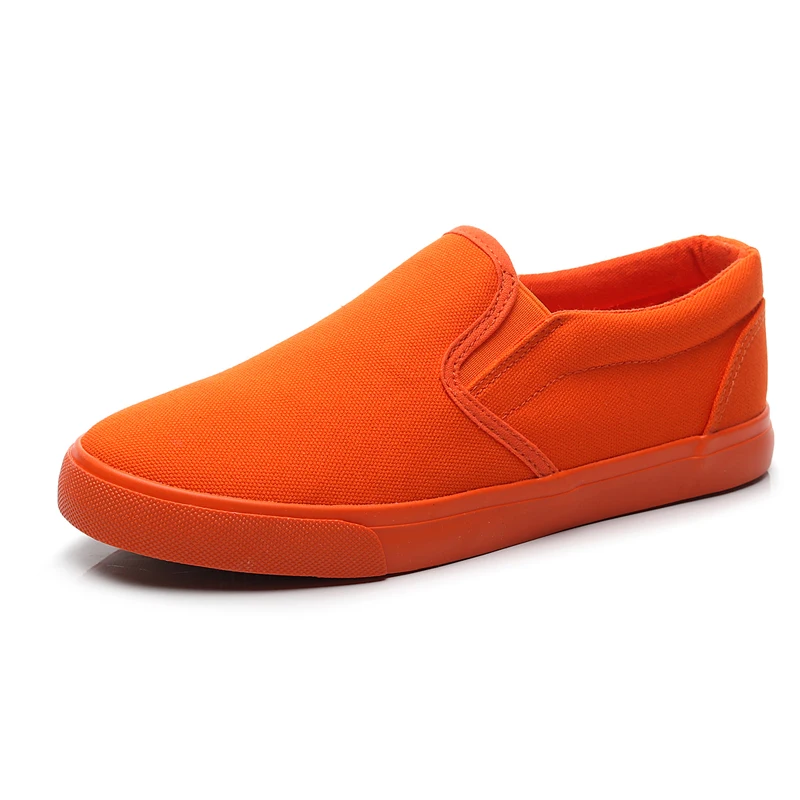New Canvas Driving Shoes Men Green Black Yellow White Vulcanized Lazy Canvas Shoes Mens Designer Sneakers Fashion Men 3