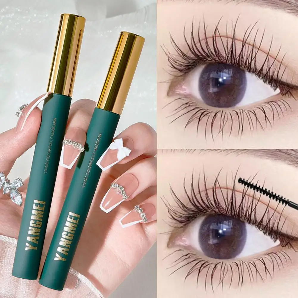 

Ultra-fine Mascara Curling Thick Lengthening Eyelash Cosmetics Eyes Long-lasting Non-smudge Mascara Waterproof Extension Na D4F5