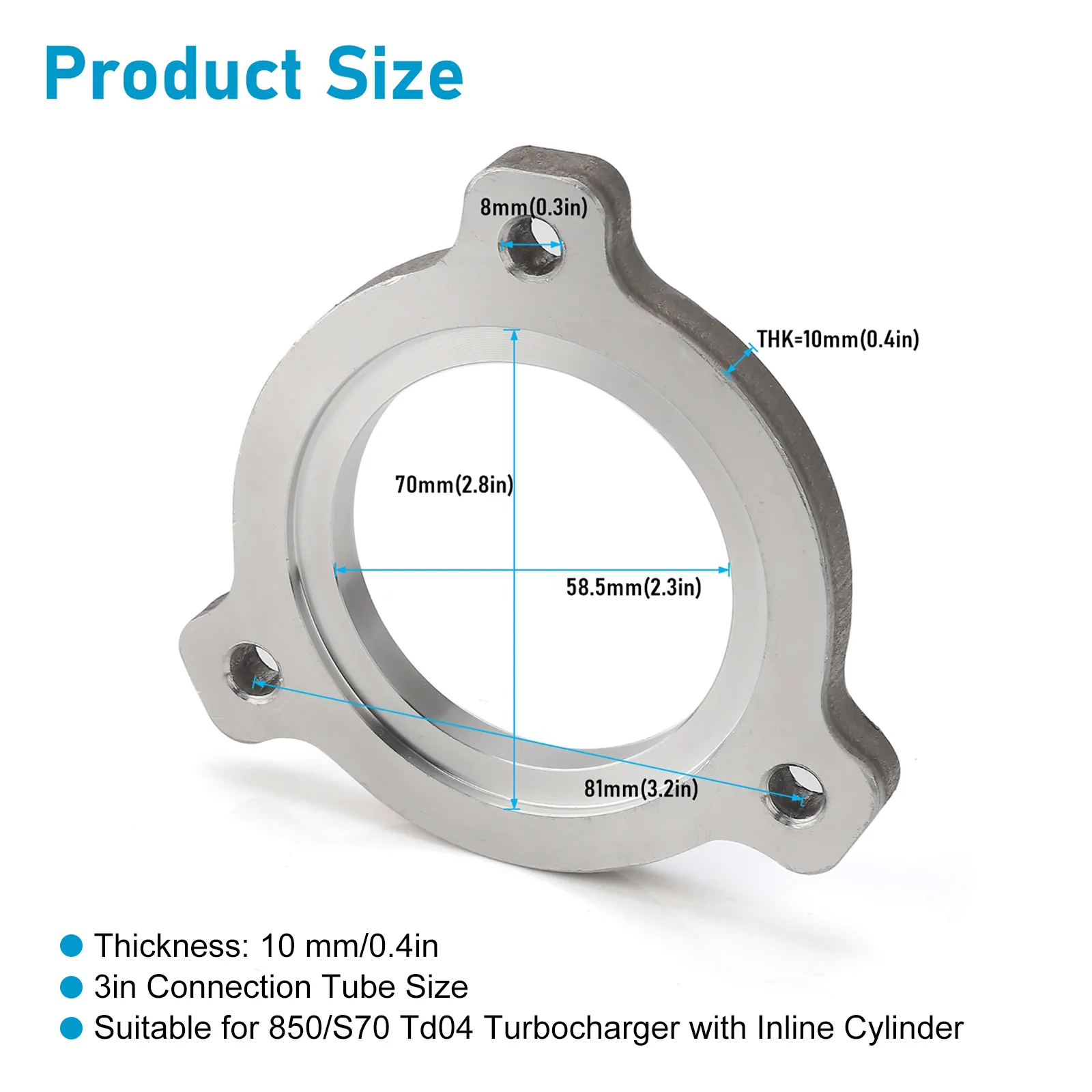 HT-07タービン変換フランジ　アダプター HT-07タービン変換フランジ アダプター