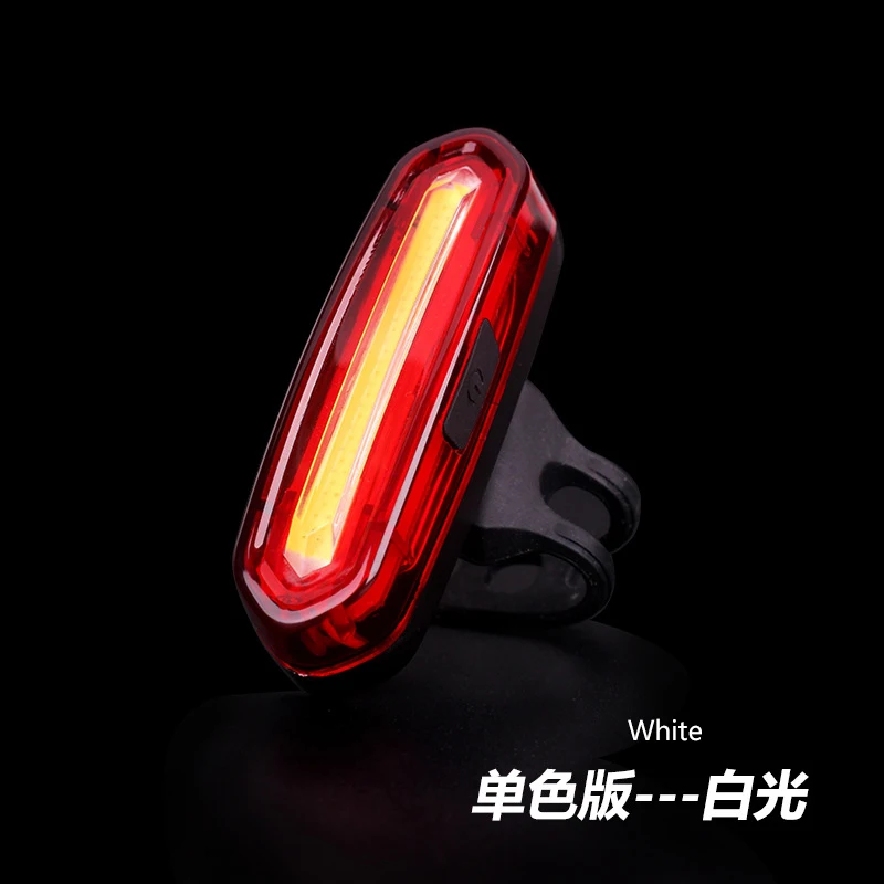 Safety Warning Bicycle Rear Light USB 096 Rechargeable Cycling LED Taillight Waterproof MTB Road Mountain Bike Tail Light Lamp 4
