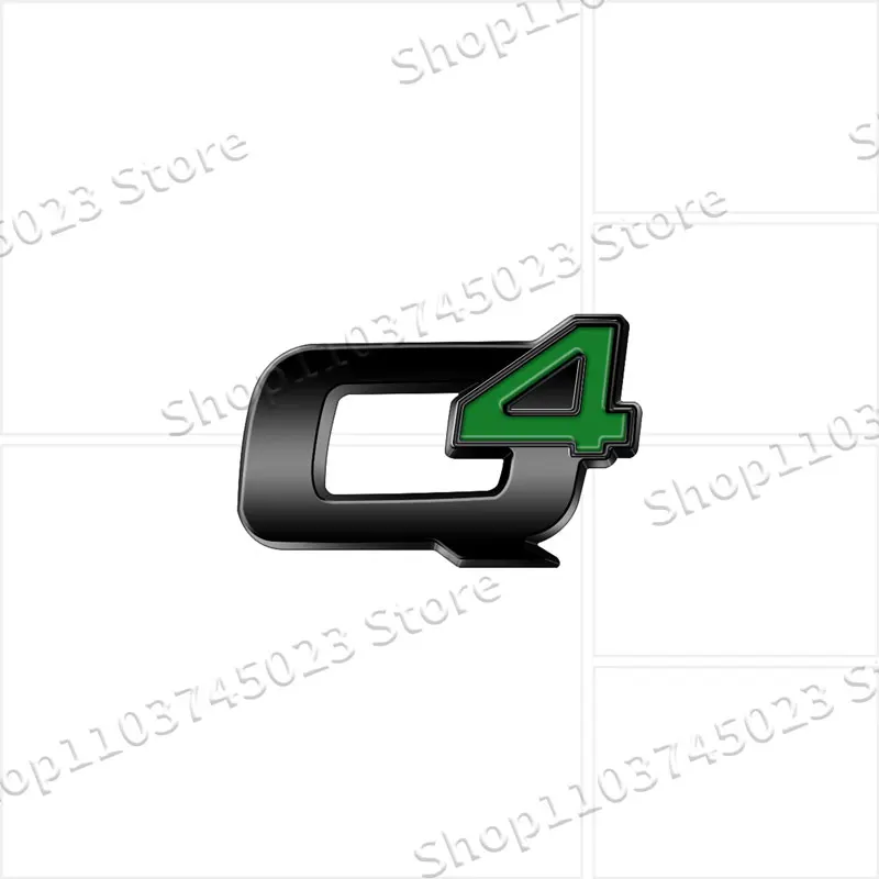 3D Metal Car Decor Logo Emblem Rear Trunk Badge Fender Sticker