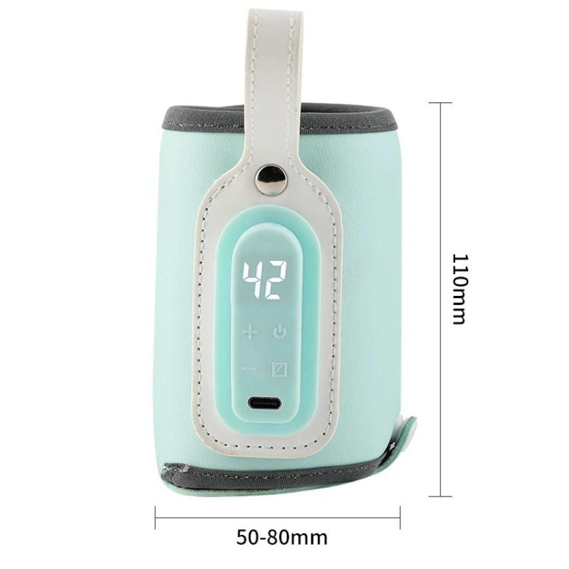 TPYE-C Charging Smart Temperature Control Constant Warm for Breast Milk Baby Feeding Warmer Portable Travel Bottle Warmer Heater