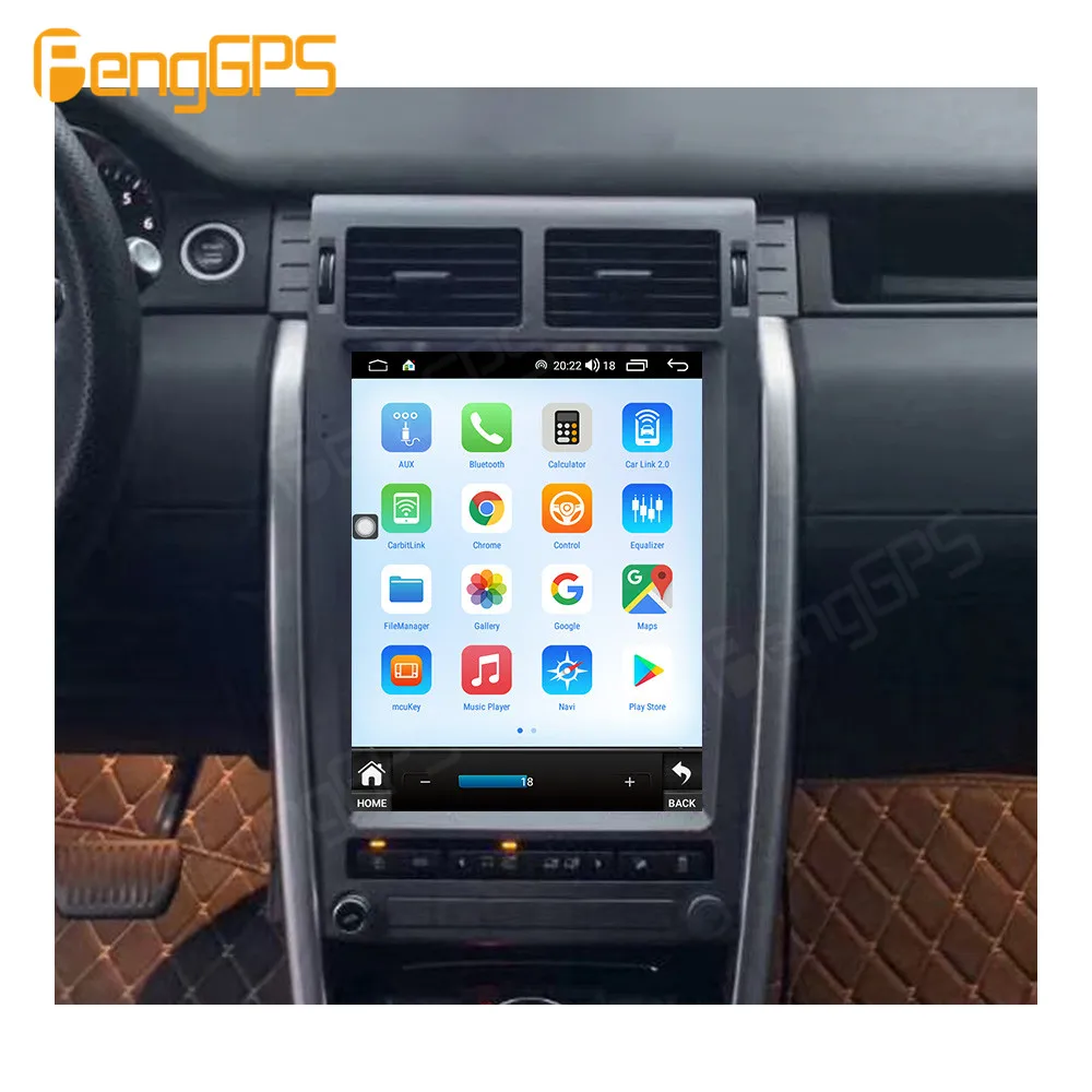 

Вертикальный экран Android 13 для Land Rover Discovery, 8 ядер, мультимедийный плеер, навигация, автомобильные аксессуары