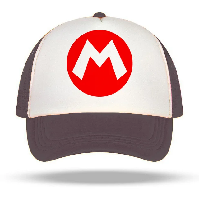 Kids Hat Cartoon Game Mario Bros Print 