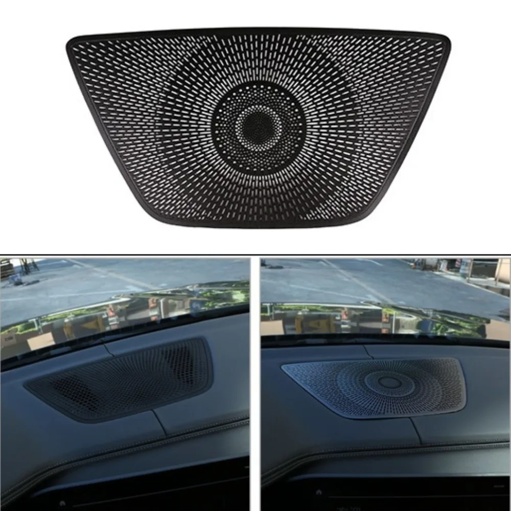 Car Central Control Dashboard Speaker Horn Net Cover Trim Fit For BMW