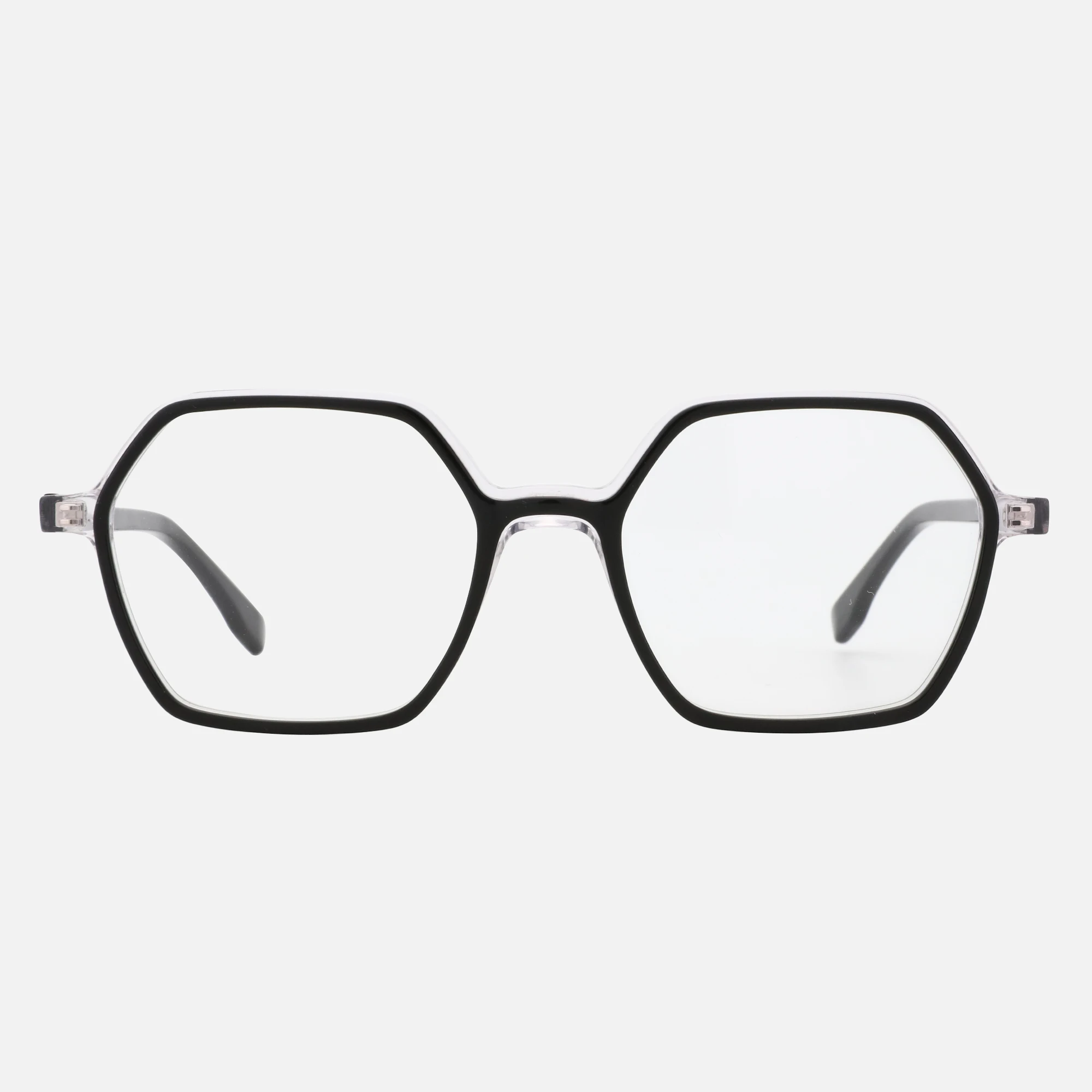 gafas graduadas armazon de lentes hexagonal