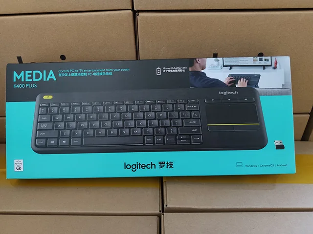 Logitech K400 Smart Tv Logitech K400 Plus Wireless Touch Keyboard