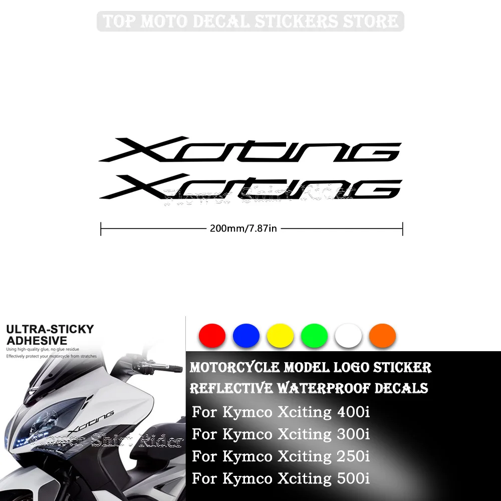 Motorcycle stickers reflective waterproof decals for Kymco Xciting 400i Xciting 250i 300i 500i 250 300 400 500 motorrad gloves for kymco xciting 250i 300i 500i 250 300 400 500 motocross motorbike motorcycle off road motor racing gloves