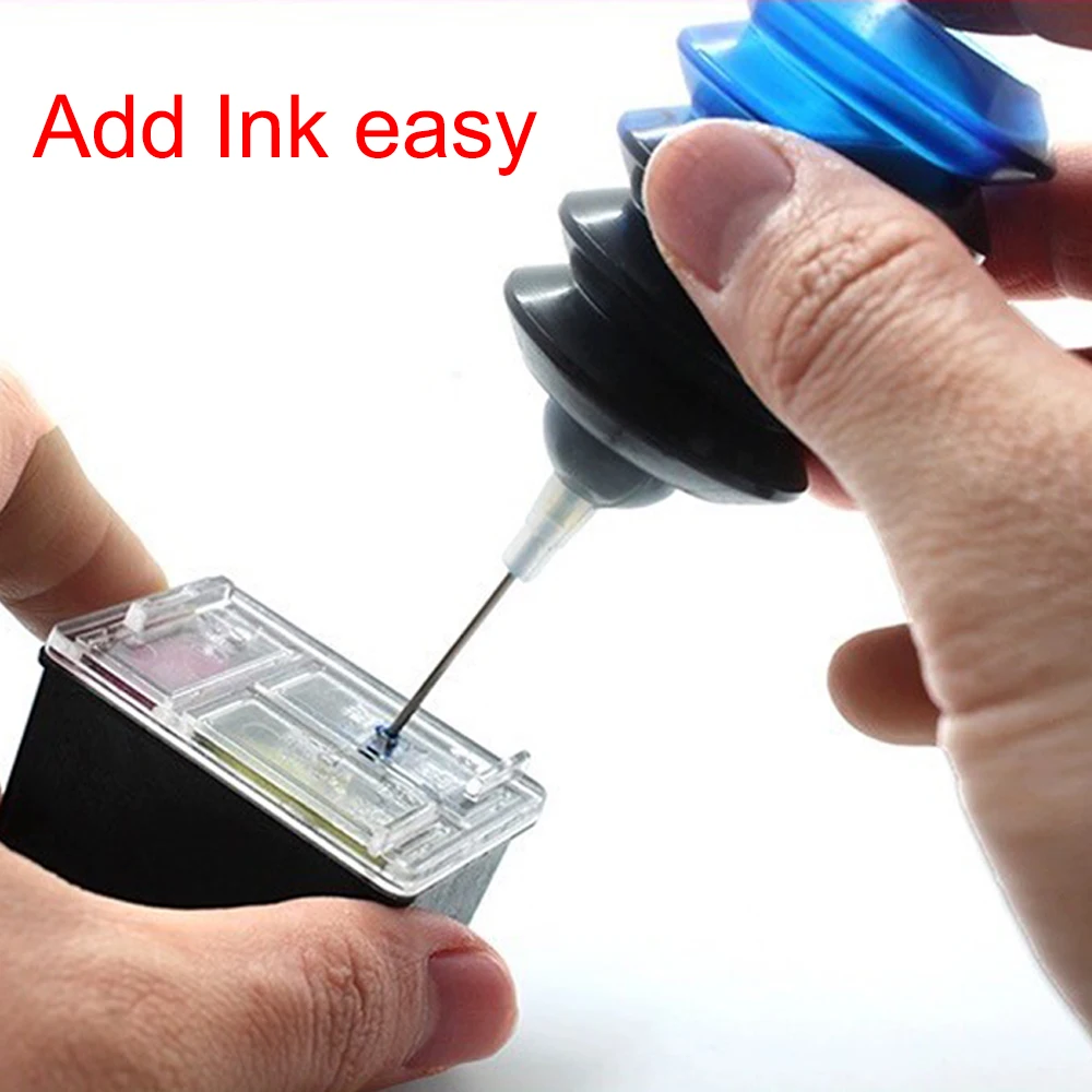 Refillable Replacement Ink Cartridge for HP62 HP62XL for HP Envy 5540 5640 7640 5646 5541 5740 5742 5745 printer supplies ink cartridge inkjet ink cartridge
