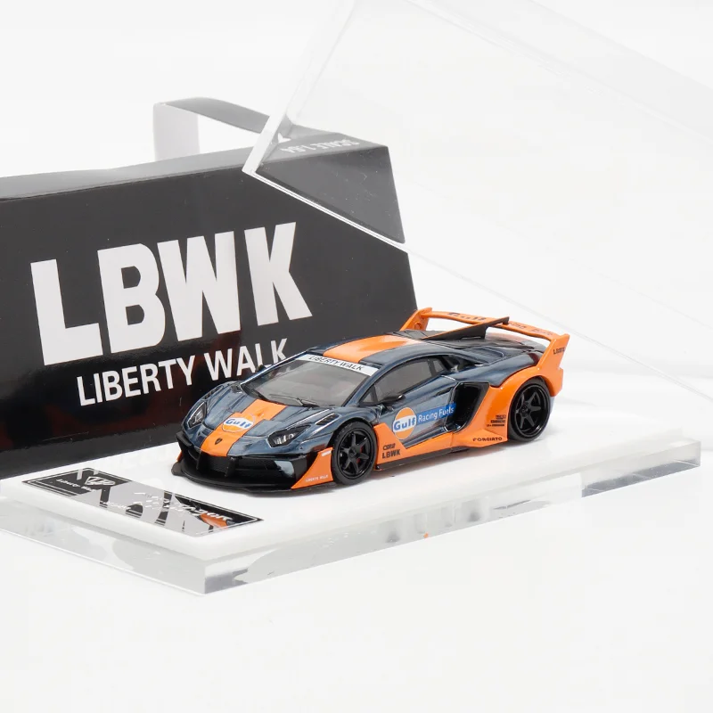 SM 1:64 LP700-4 Aventador GT EVO Lamborghini lbwk 실루엣 합금 다이캐스트 모델, 성인 장식품, 소년 장난감, 어린이 선물