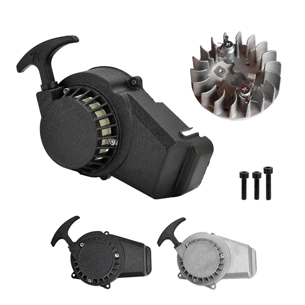 Engine Pull Starter 47cc 49cc 2 stroke Mini Pocket Scooter Dirt Bike ATV Recoil Starter Puller