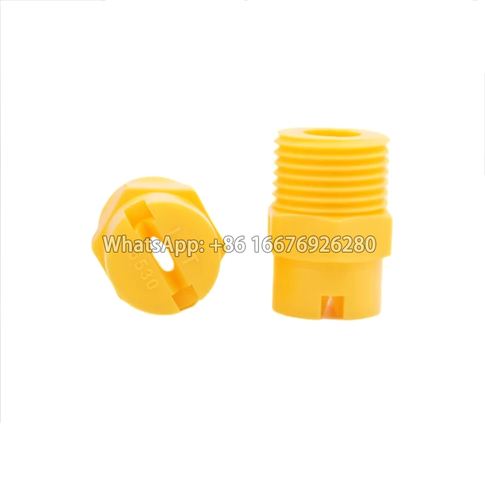 Plastic  Flat Fan Spray Nozzle 1/8" 1/4" 1/2" Industrial Cleaning Washing ,Industrial Cleaning Washing Dust Removal 2