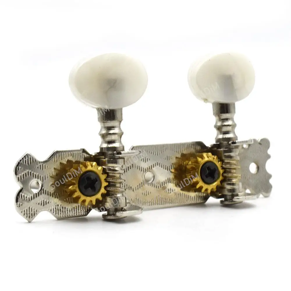 2R2L Guitar Tuning Pegs Key Machine Head Tuners for 4 String Cigar Box Ukulele Uke Mini Guitar