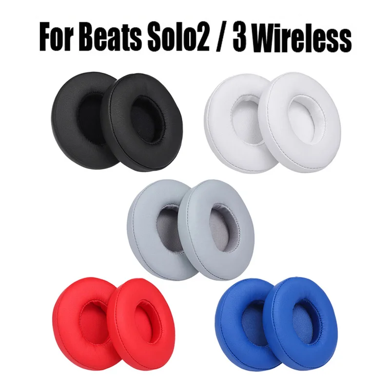 Protein Leather Earpads Cushions For Headphone Replacement