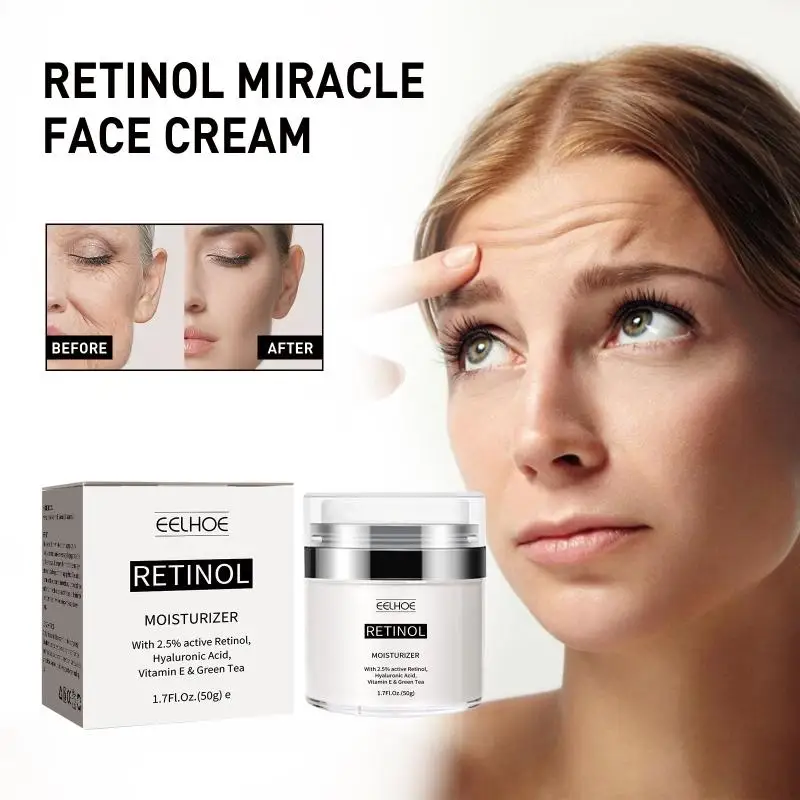 

Retinol Anti-aging Cream Tightens Skin Lightens Fine Lines Lifts Brightens Complexion Nourishes Delicate