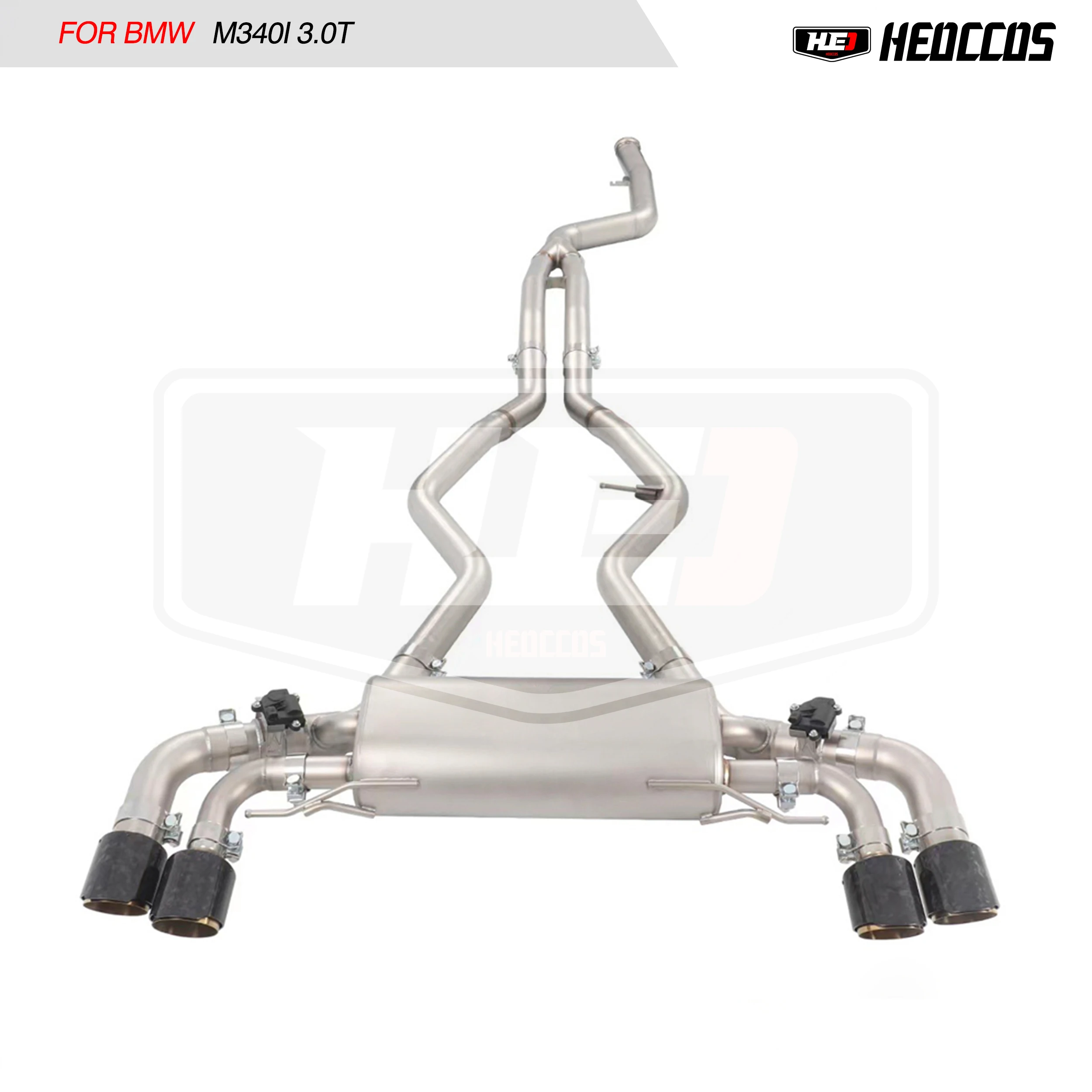 Heo Oem Valvetronic Catback Sistema Di Scarico Per Bmw M340 M340I 3.0T 304 Tubo Di Scarico Di Fuga In Acciaio Inossidabile