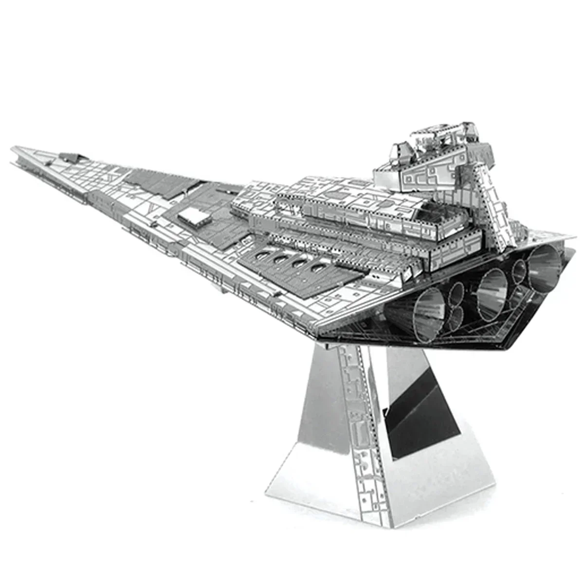 3D Metal Puzzle model kits DIY Laser Cut Puzzles Jigsaw Toy JSPT02 5