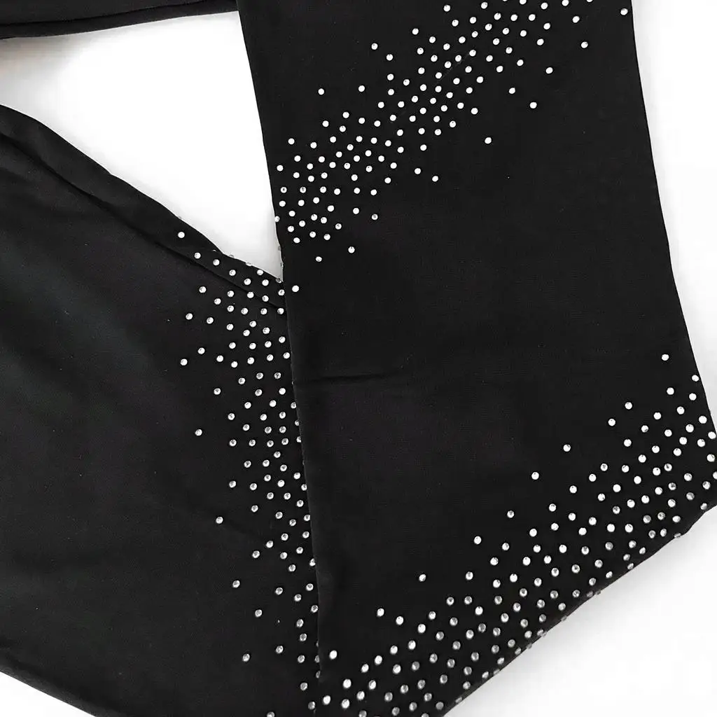 Performance Figure Skating Long Compression Ice Skating Leggings for Girls Women Ladies Traing Practice