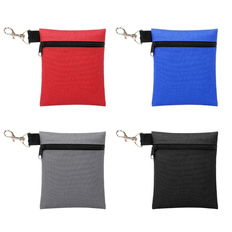 

Portable Golf Waist Zipper Golf Ball Storage Bag Gift for Men Women