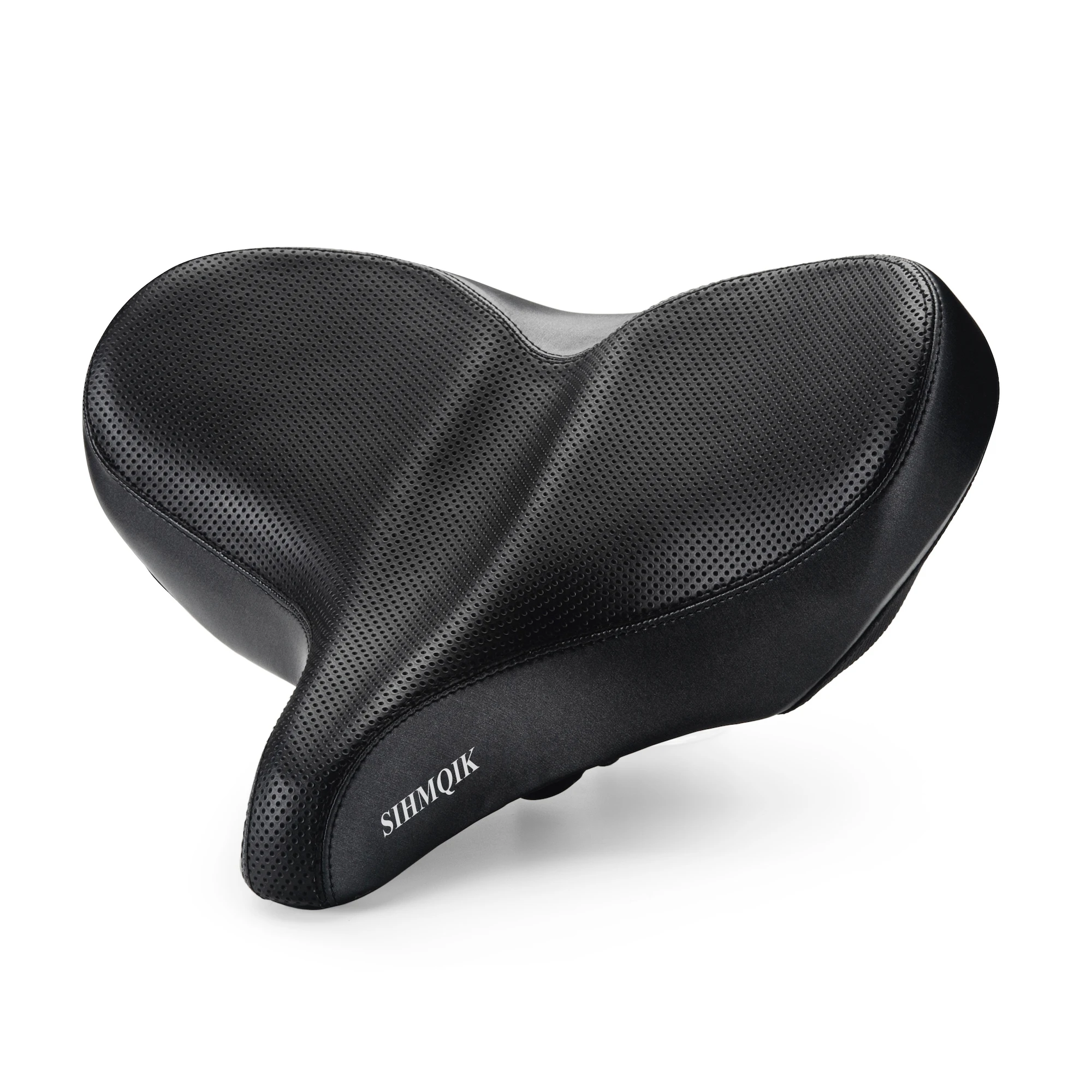Oversized Soft Bicycle Seats Ergonomic Wide Bike Saddle Mtb Thick Foam Comfortable Bike Seat For Exercise Bike E-Bike