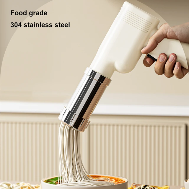 Handheld Noodle Maker Automatic Rechargeable Small Electric Pasta Maker  Machine Home Noodle Making Machine - AliExpress