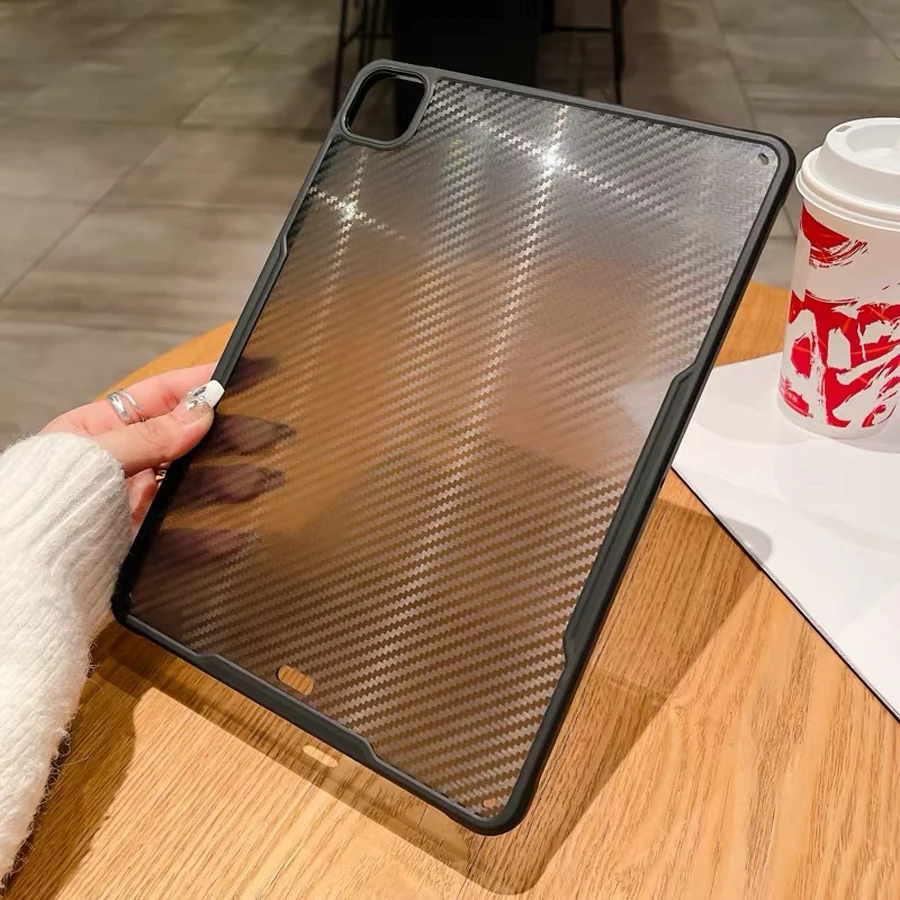 Carbon Fiber Texture Hard Cover Case