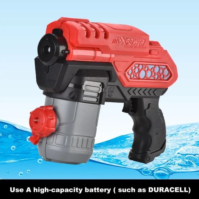 Electric Water Gun High Pressure Spray Pistol Outdoor Children Beach Swimming Pool Battle Games Water Blaster Squirt Gun for Kid 2