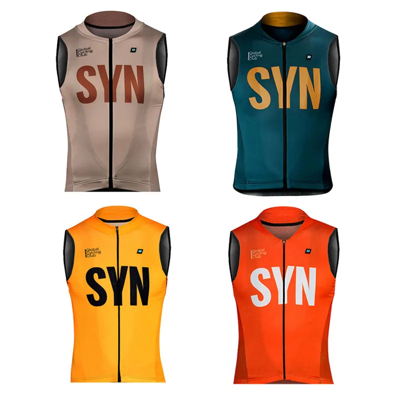 Windproof Vest Cycling Jerseys Syn Cycling Jersey Bi Bike Clothing