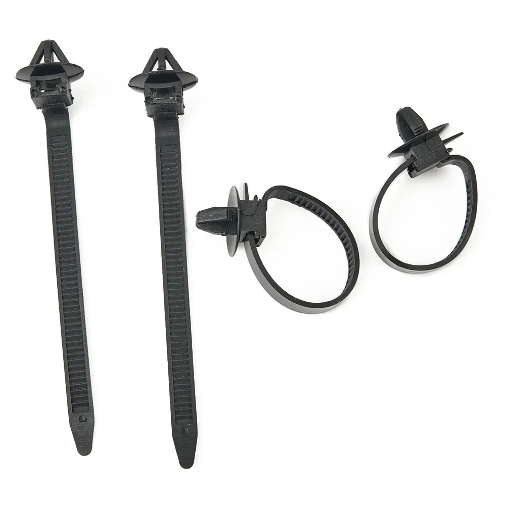 Car wire clips 50pcs Wire Harness Fastener Cable Clamp Clips Cable Ties Management Car Wire Organizers For Car Hose Fastening Zip Strap