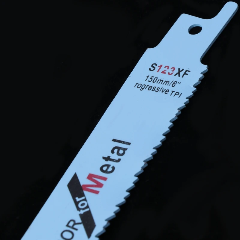 

5 Pcs 152mm 6" Progressor Reciprocating Saw S123XF For Metal Cutting