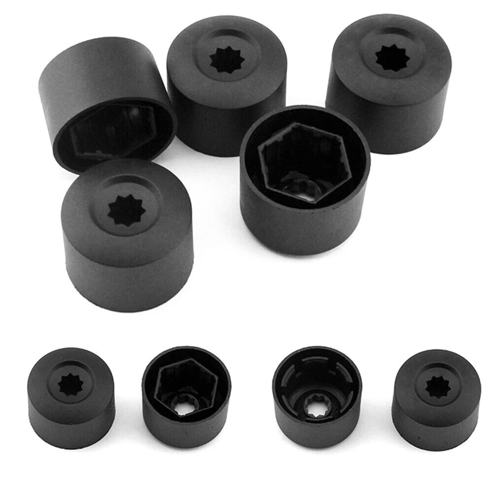 

20pcs 17mm Car Wheel Lug Nut Bolt Cap Dust Cover+Hook Kit For Golf MK4 For Bora For Lupo (alloys With 17mm Bolts) Car Accessorie