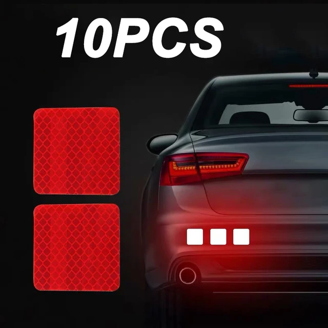Car Reflective Stickers Car Door Reflective Warning Strip Tape - Waterproof Safety Reflector Stickers From Car Lighting Accessories - Price 12.06 Red Reflective Stickers - Foto 13