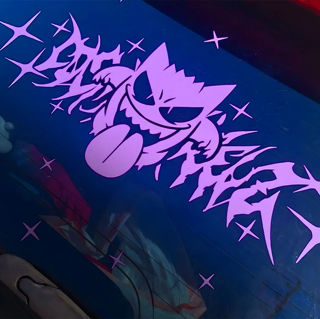 JDM Car Stickers for Cosmicwheelz Drift Stance Anime Sticker Dream Build Escape After The File Glass Decoration Vinyl Decals