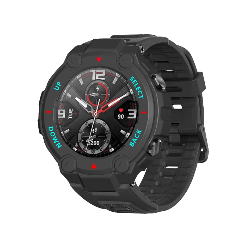 Amazfit T-rex   ȣ Ŀ, Ʈ ׼,   ð ̽, Tpu
