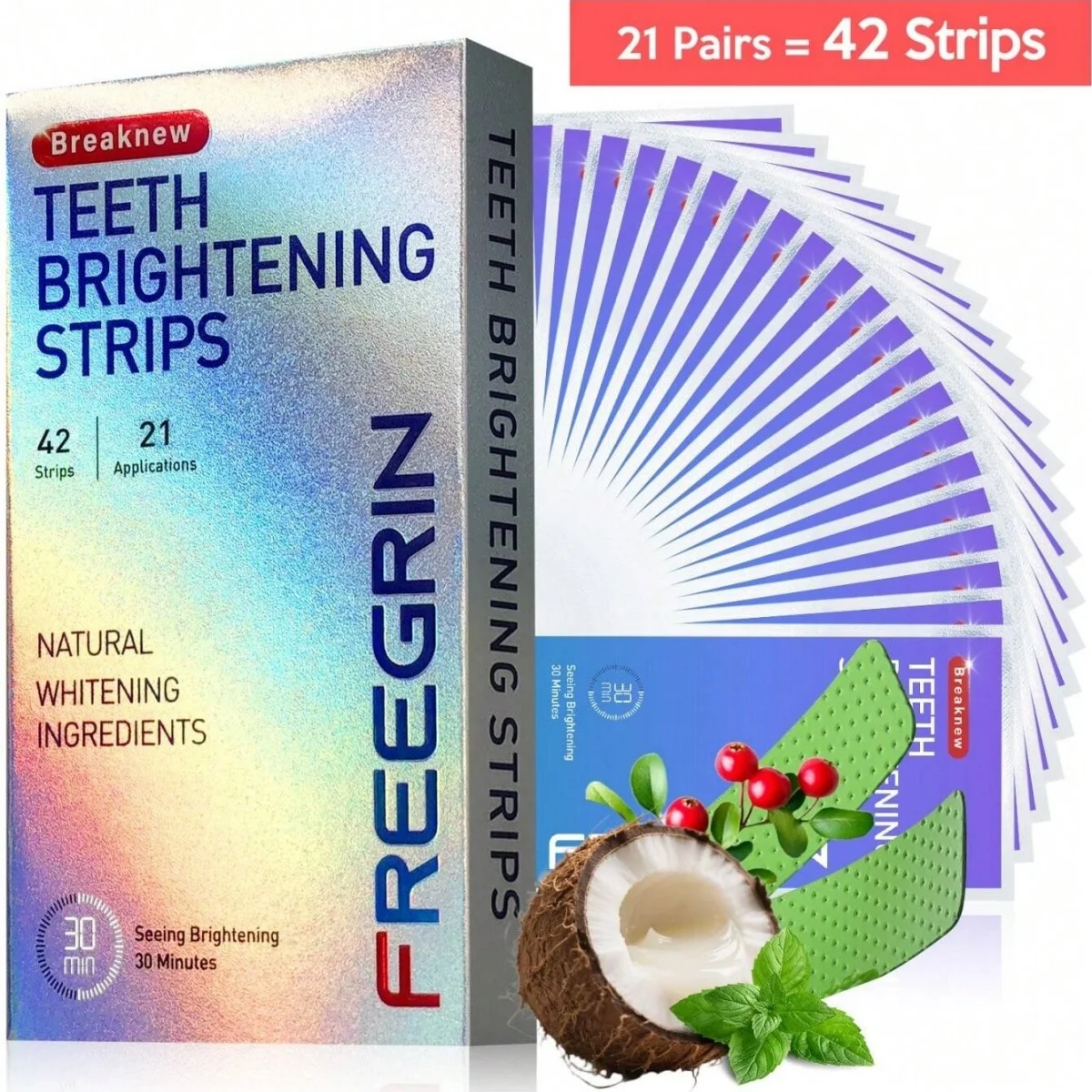 Deluxe Teeth Whitening Strips Kit Image 9
