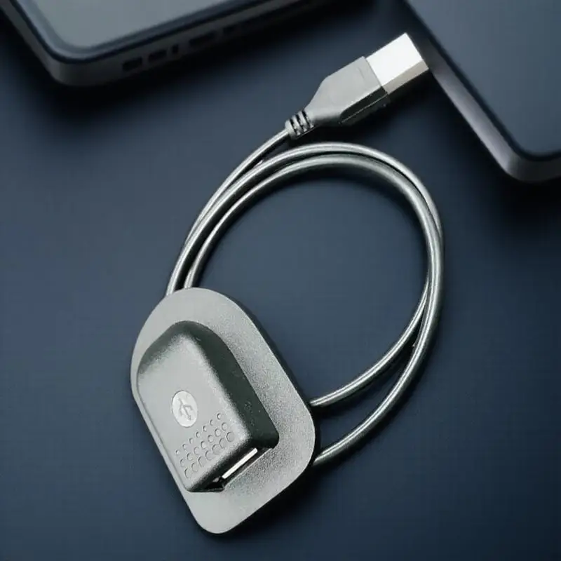 배낭용 USB 충전 케이블 및 인터페이스 키트 블랙 51x4.2x1cm 심플한 디자인 외부 USB 충전 포트 여행용 비즈니스용
