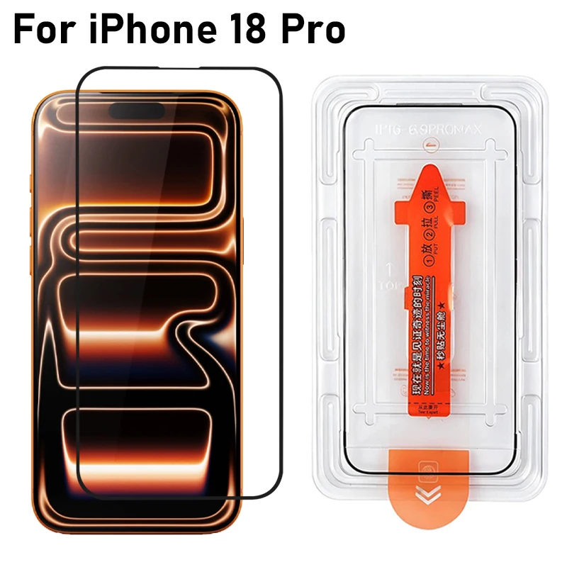 Premium Privacy Screen Protector with Auto Dust Removal and Installation Kit - Tempered Glass Film, Full Coverage