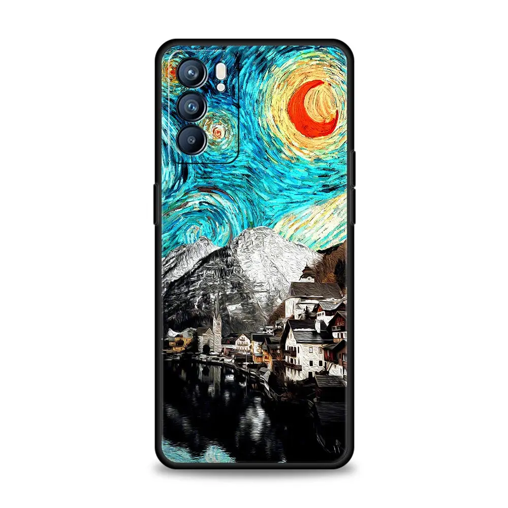 Retro Van Gogh Oil Painting Phone Case Cover