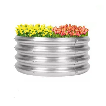 Metal Raised Garden Bed 1