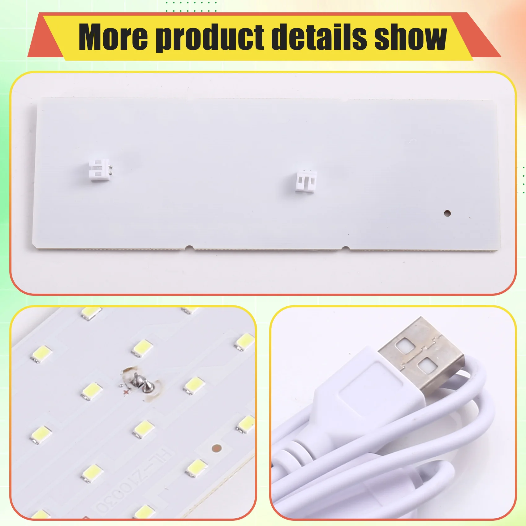 B63B-CMYK LED 백라이트 보드 PLA 기본 리토팬 번들 3D 프린트 C..