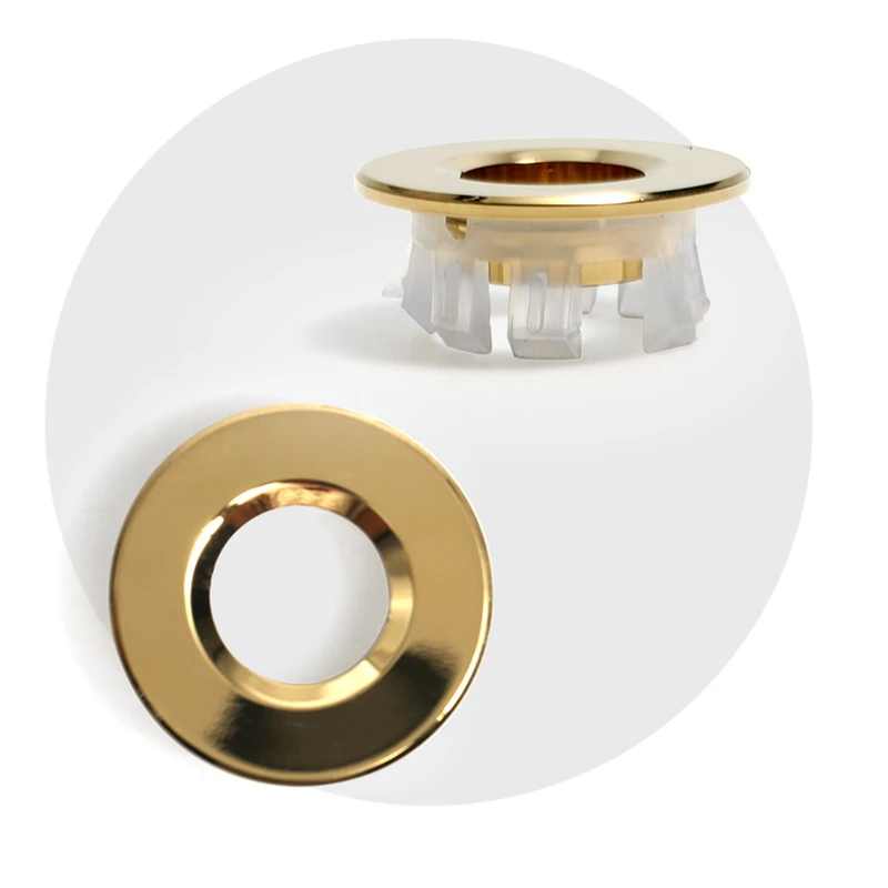 The Brass Material Overflow Hole Installed In The Washbasin Which Is Easy To Replace And Will Not Rust