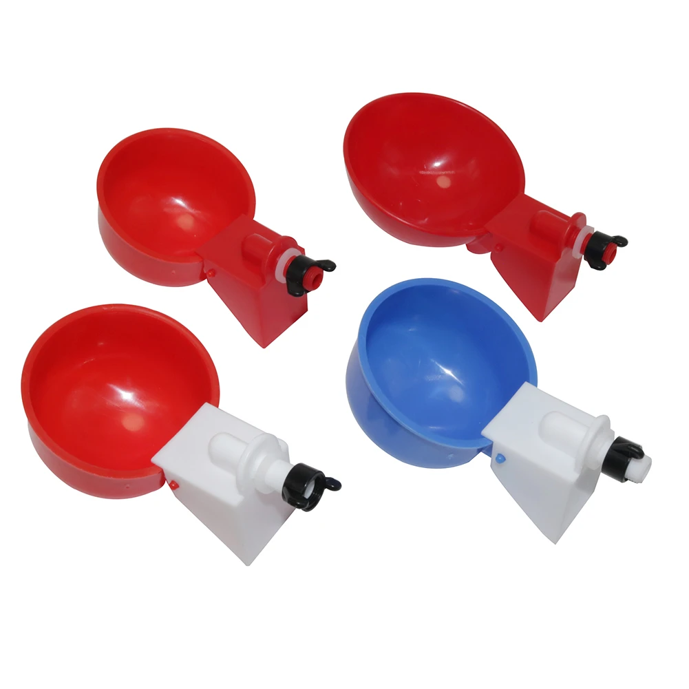 

Plastic Drinking Bowl Bird Cage Quail Cage Parrot cage Pigeon coop Chicken coop Fixed Drinking Bowl For Cage Comes with Screws