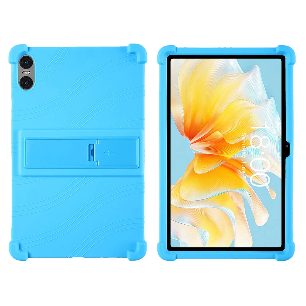 Premium Adjustable Stand Case with Multi-Angle Soft Silicone Cover