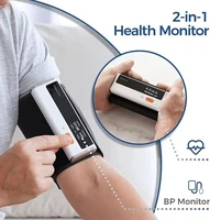 Wireless Bluetooth Blood Pressure Monitor With ECG Function Automatic Digital BP Machine Heart Rate Pulse EKG Support USB Charge 2