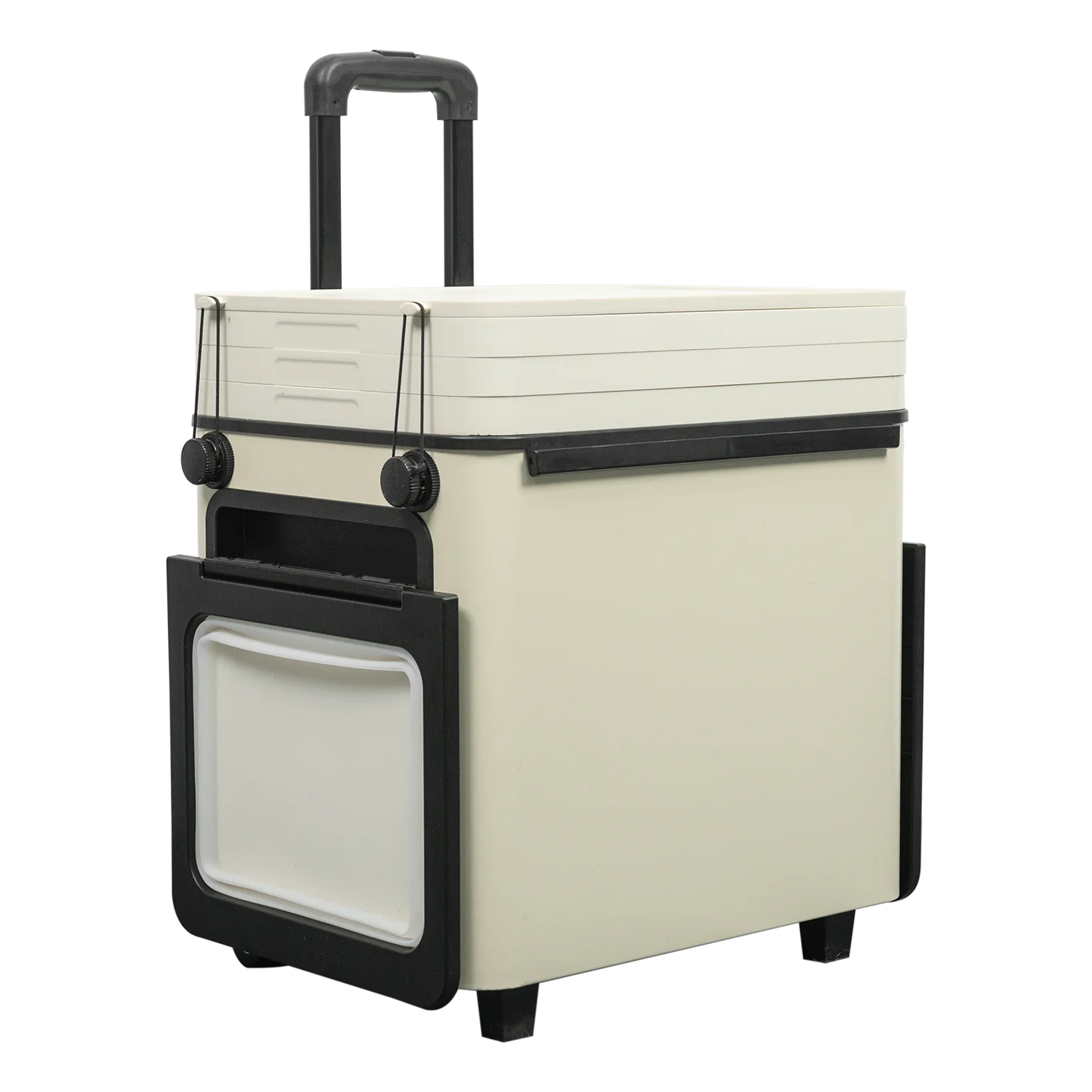 Lightweight Folding Camping Kitchen Box With Induction Cooker and Big Volume Storage Box