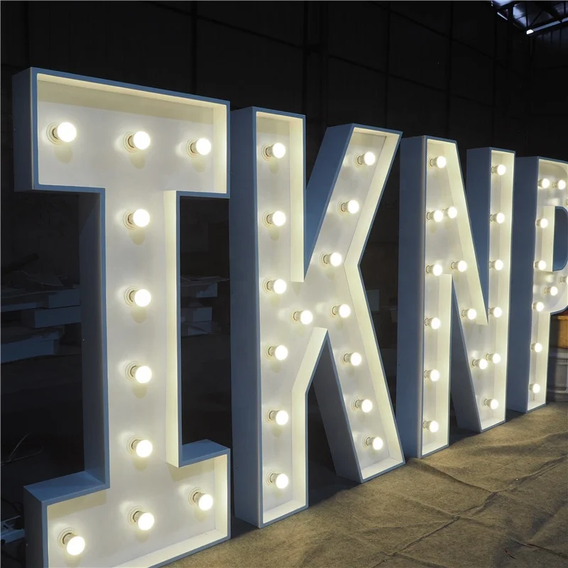 Big Light Up Letters Led Large Light Up Marquee Letters Sign Giant Light Up Letters