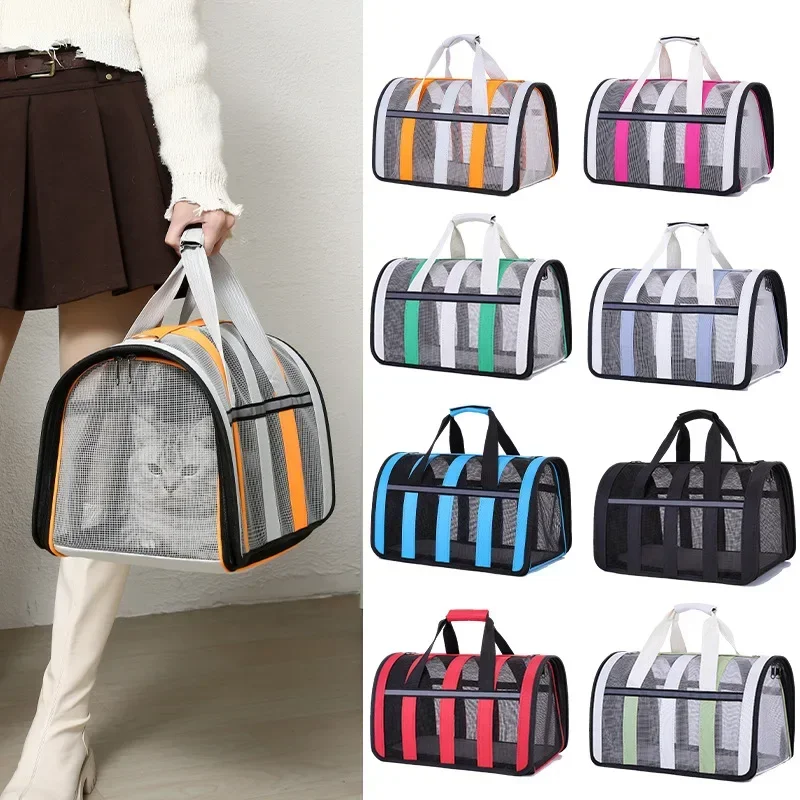 Cat bag Pet bag Going out Folding large capacity portable Breathable