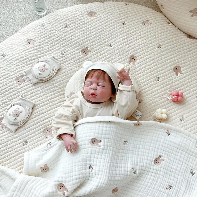 Korean New Baby Circular Crawling Mat