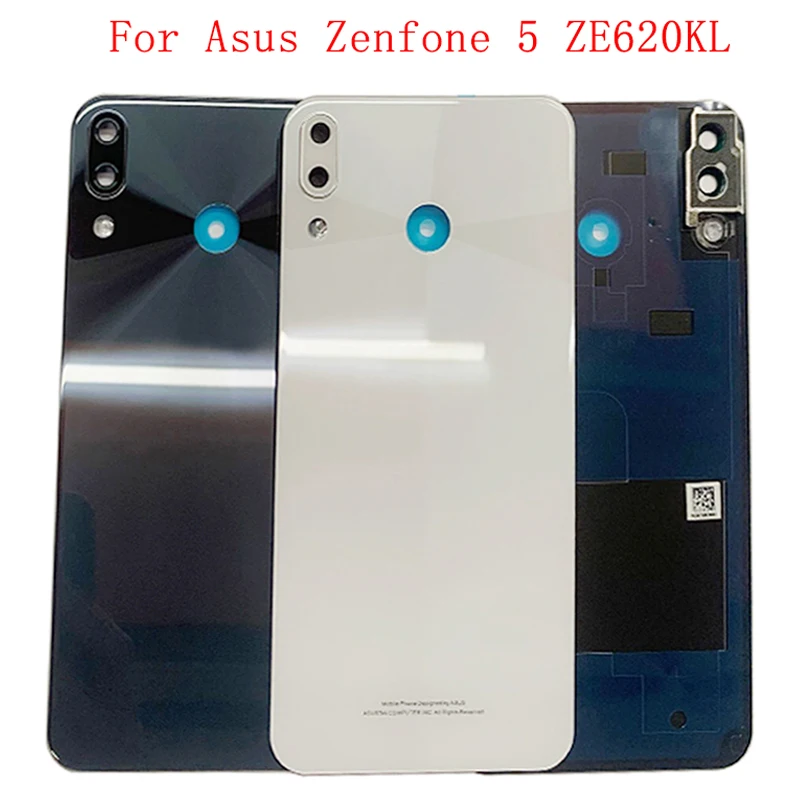 

Original Rear Door Battery Cover Case Housing For Asus Zenfone 5 ZE620KL Back Cover with Camera Lens Logo Repair Parts